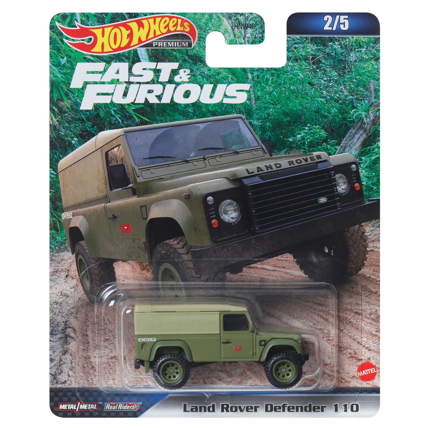 Hotwheels Fast And Furious Land Rover Defender 110