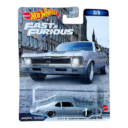 Hotwheels Premium Fast And Furious 1970 Chevrolet Nova SS