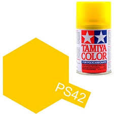 PS-42 Tamiya Spray Paint Translucent Yellow