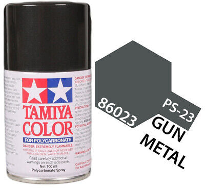 PS-23 Tamiya Spray Paint Gun Metal