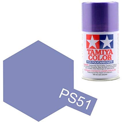 PS-51 Tamiya Spray Paint Purple Anodized Aluminum