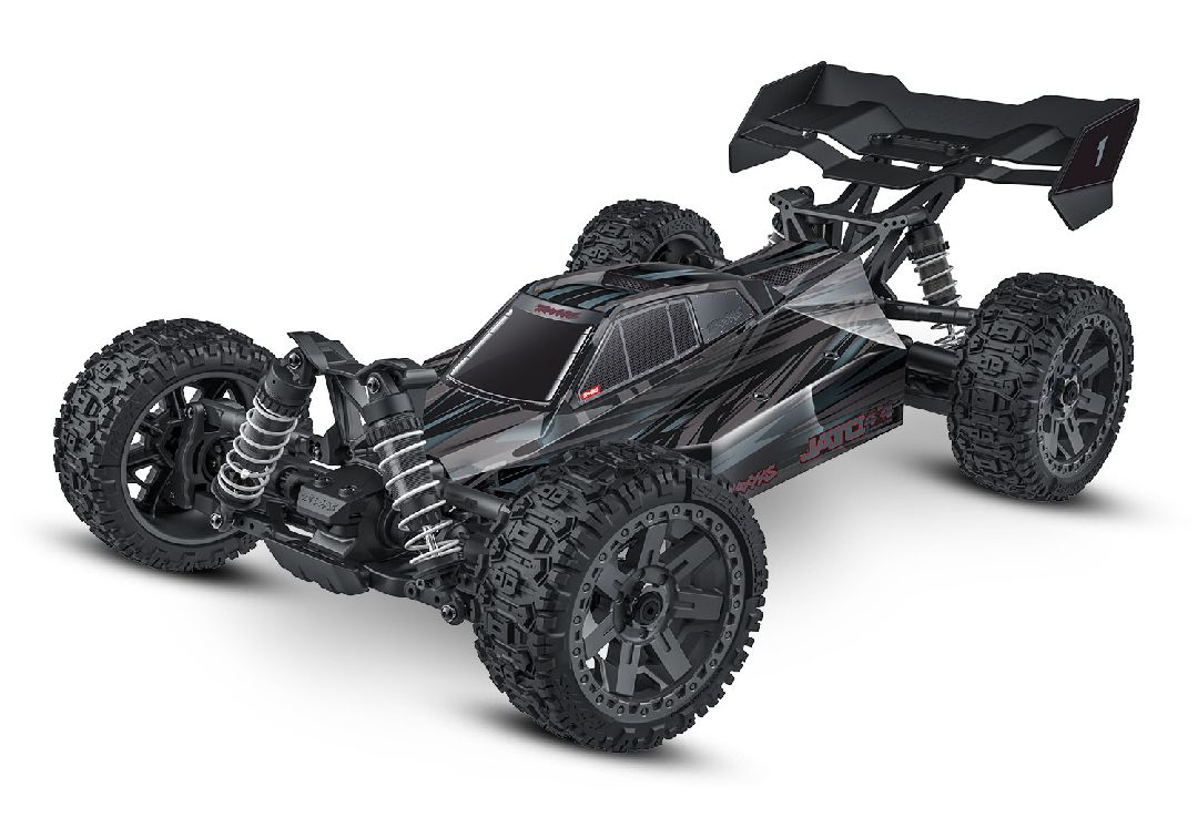 TRA90154-4 Traxxas Jato 4x4 Brushless BL-2S with clipless body - Black