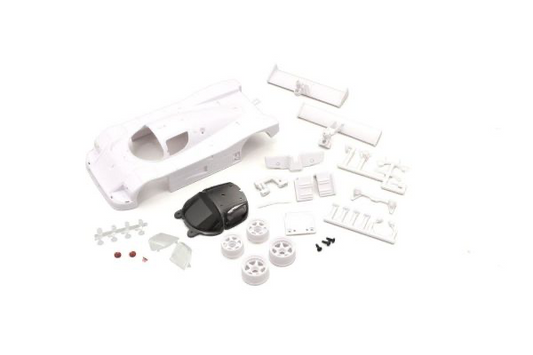 MZN193 SAUBER MercedesC9 White body set w/Wheels