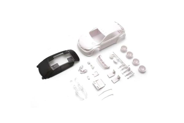 Kyosho SUBARU IMPREZA WRC2008 White body(w/Rim) MZN221