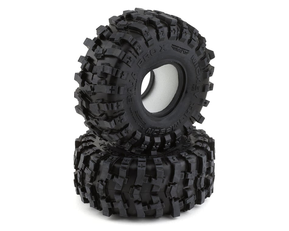 PRO1021314 Pro-Line Mickey Thompson Baja Pro X 1.9" Rock Crawler Tires (2) (G8) w/Memory Foam