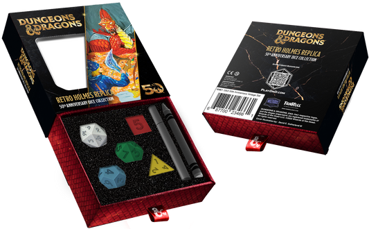 Dungeons And Dragons 50th Anniversary Dice Vintage Set