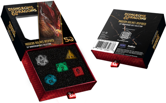 Dungeons And Dragons 50th Anniversary Dice Commemorative Set