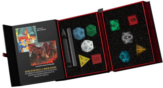 Dungeons And Dragons 50th Anniversary Dice Then/Now Set