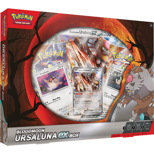 Pokémon Blood Moon Ursaluna EX Box