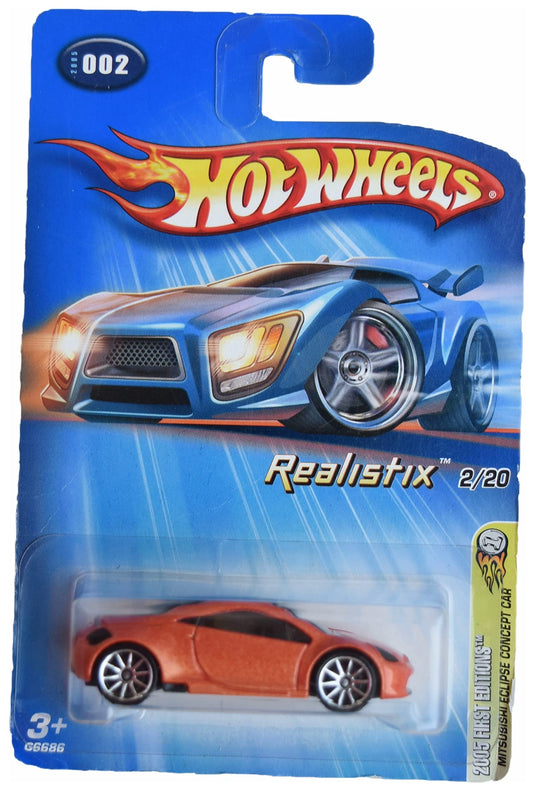 HE HotWheels Realistix 2005 First Editions Mitsubishi Eclipse Concept Car