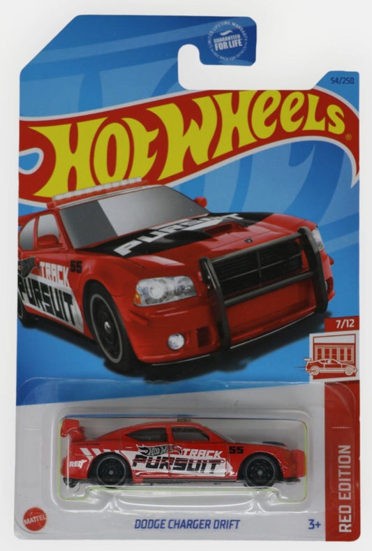 HE HotWheels Red Edition Dodge Charger Drift