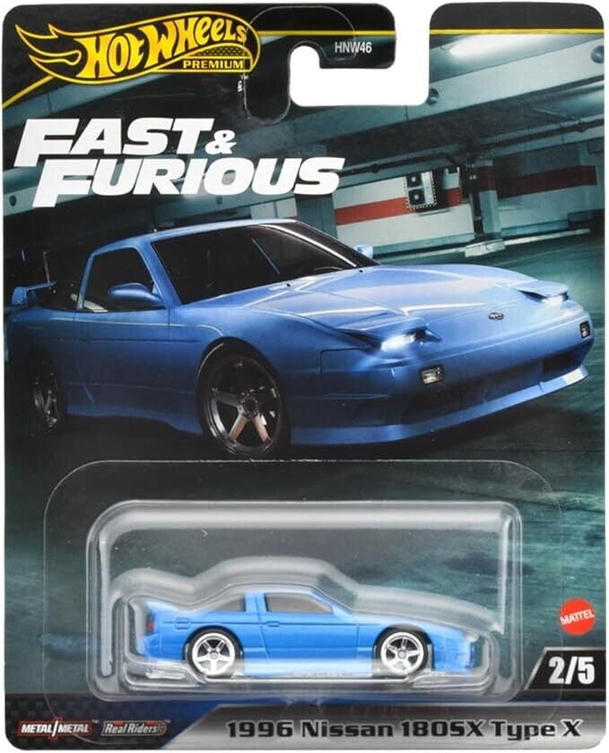 HE HotWheels Fast And Furious 1996 Nissan 180SX Type X