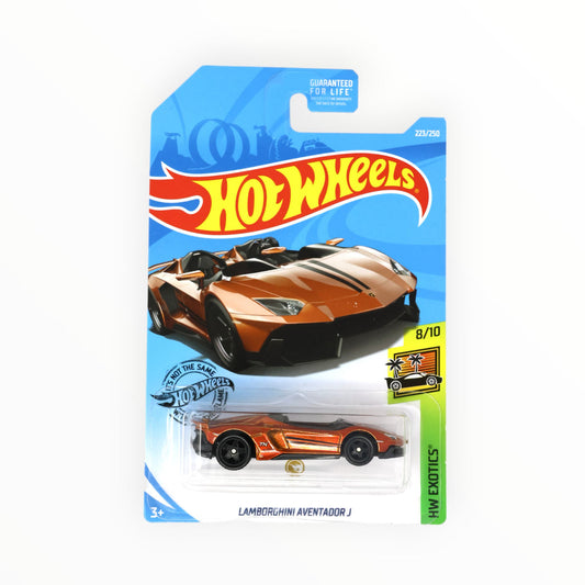 HotWheels exotics Lamborghini aventador J super treasure hunter