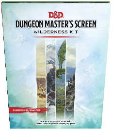 D&D Dungeon Masters Screen Wilderness Kit