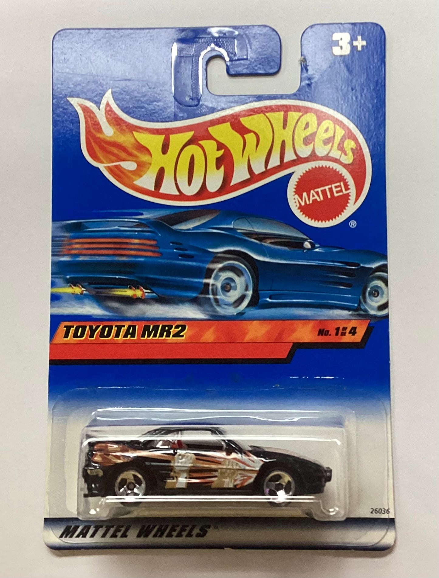HotWheels Toyota MR2 No. 1 of 4