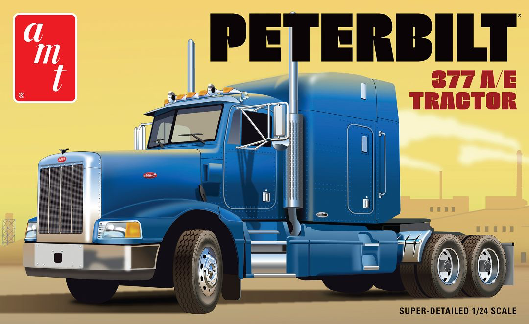 AMT Classic Peterbilt 377 A/E Tractor 1/24 Model Kit (Level 3)