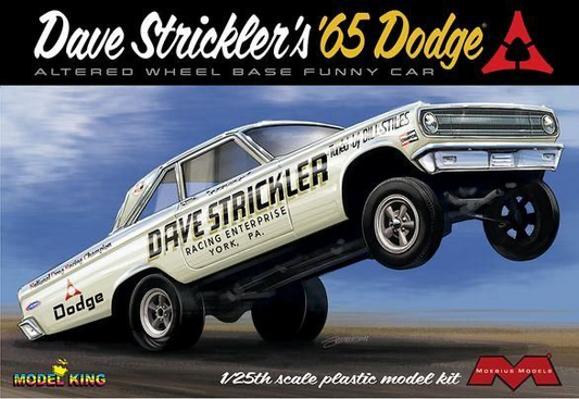 MOE2451 Moebius 1965 Dodge AWB Model King Strickler 1/25 Model Kit