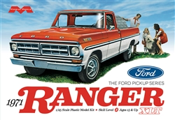 MOE1208 Moebius 1971 Ford Ranger Pickup 1/25 Model Kit