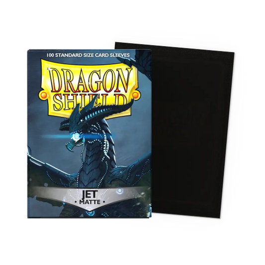 AT-11024 Dragon Shield Jet - Matte Sleeves - Standard Size