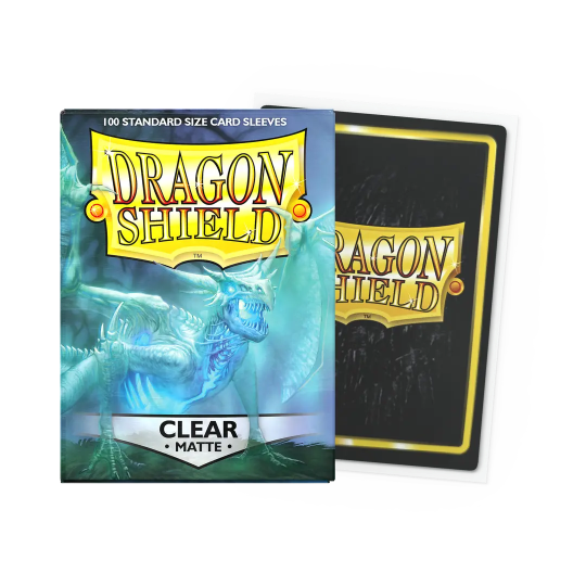 AT-11001 Dragon Shield Clear - Matte Sleeves - Standard Size