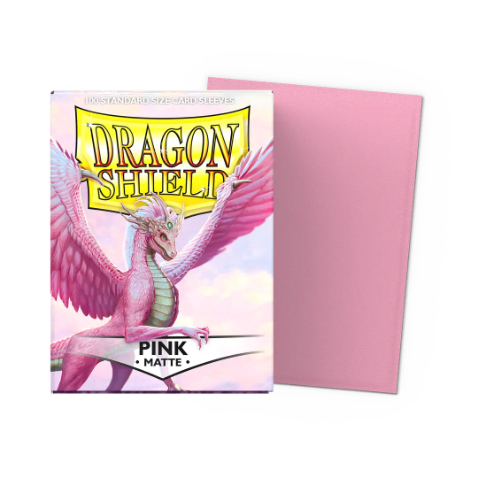 AT-11012 Dragon Shield Pink - Matte Sleeves - Standard Size