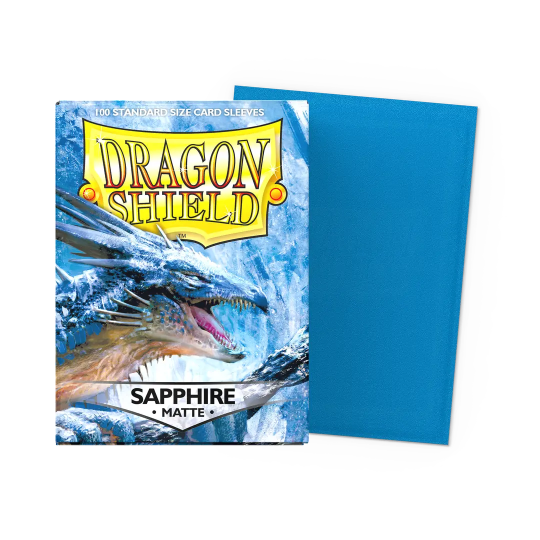 AT-11028 Dragon Shield Sapphire - Matte Sleeves - Standard Size