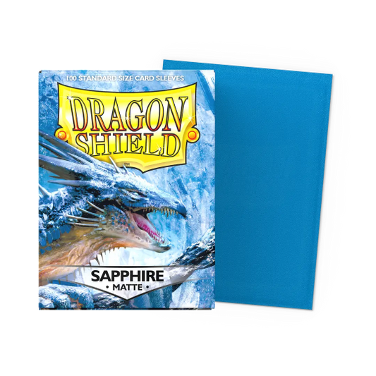 AT-11028 Dragon Shield Sapphire - Matte Sleeves - Standard Size