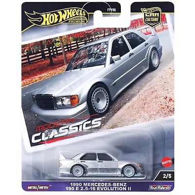 HE HotWheels Premium Modern Classics 1990 Mercedes Benz 190 E 2.5-16 Evolution