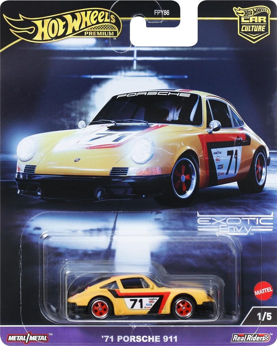 HE HotWheels Premium Exotic Envy ‘71 Porsche 911