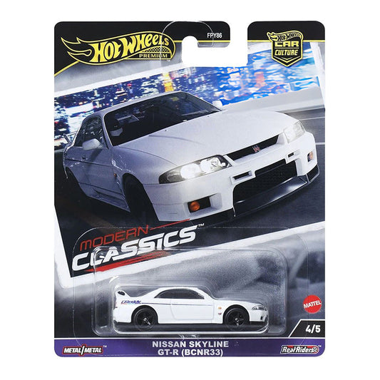 HE HotWheels Premium Modern Classics Nissan Skyline GT-R (BCNR33)