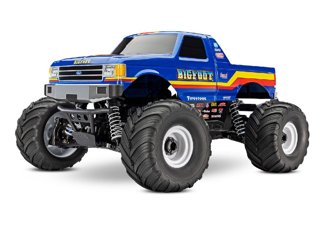 TRA67134-4 Traxxas 1/10 Ford F-150 BL-2S 4X4 RTR - Bigfoot No. 8