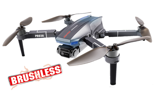 RC-Pro PRO38 – BRUSHLESS 1080P FPV DUAL GIMBALE CAMERA DRONE