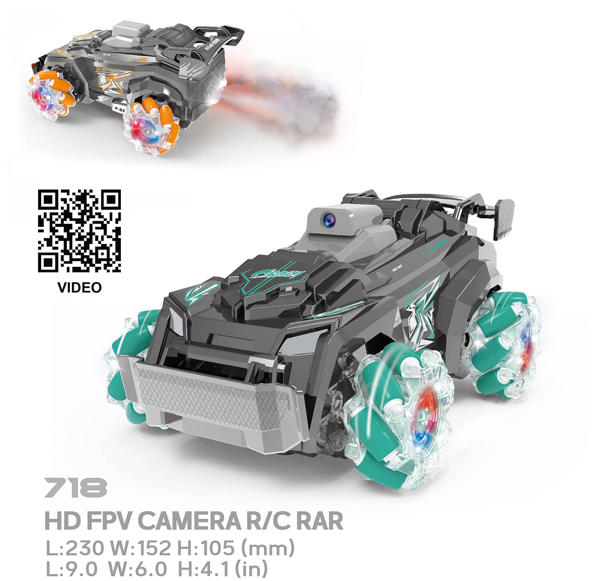 RC-Pro WIFI Camera R/C car - 718