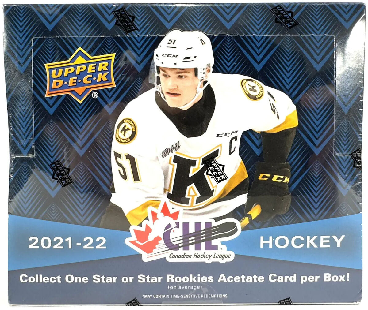 Upper Deck 2021-22 CHL Hockey Box