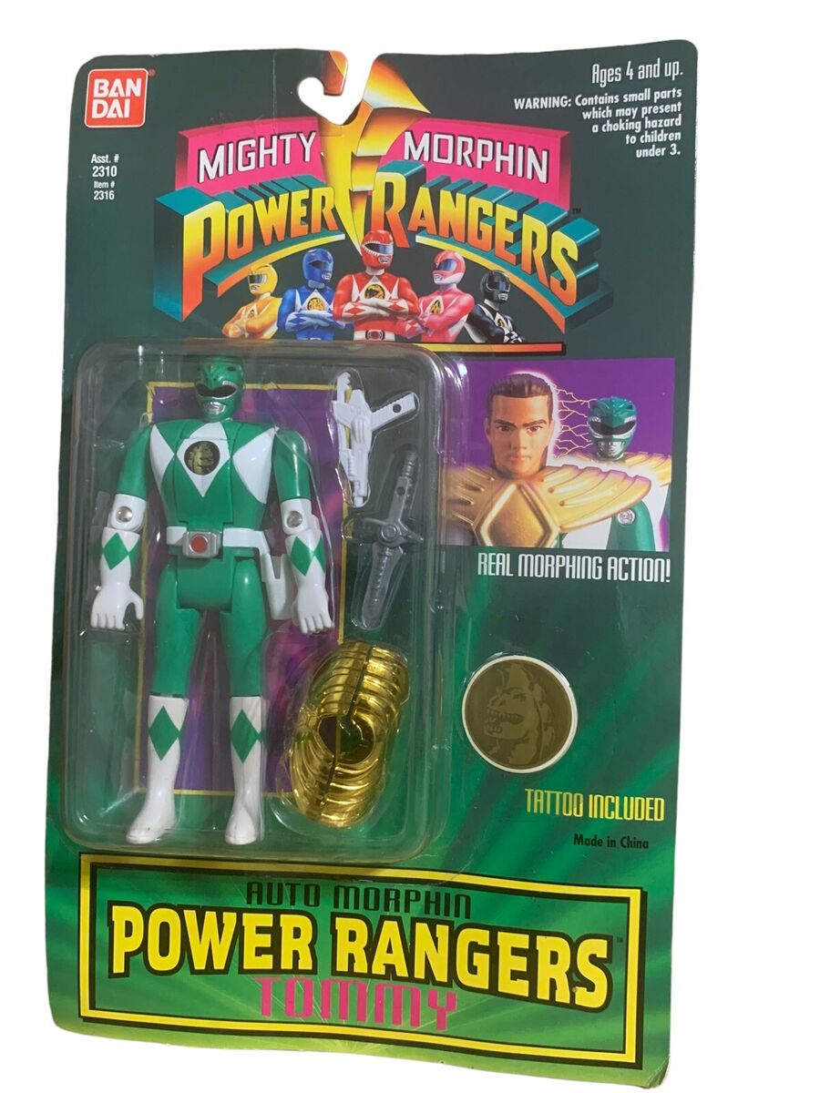 Sarans Power Rangers Auto Morphin Power Rangers Tommy