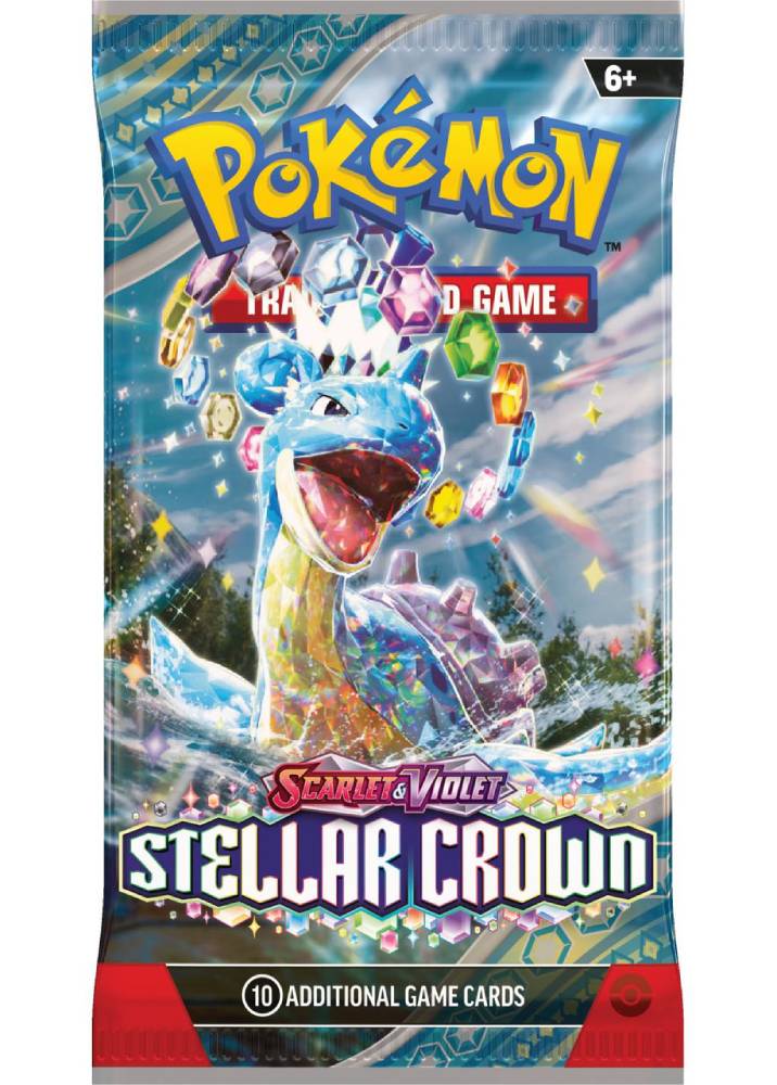 Pokémon Scarlet And Violet Stellar Crown Booster Pack