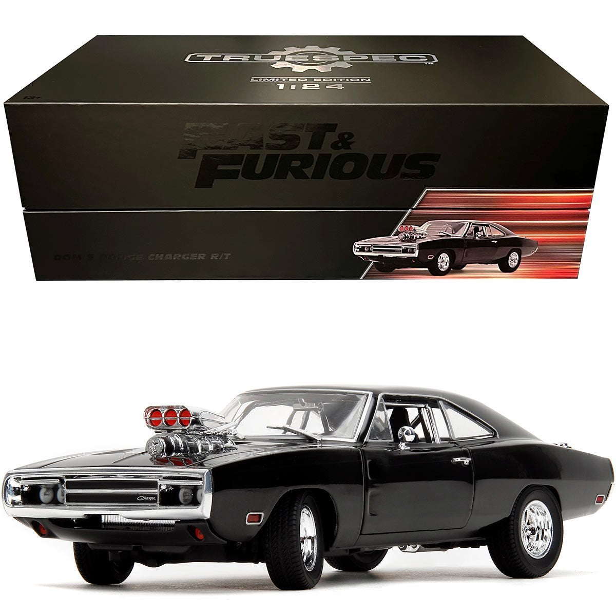 True Spec Limited Edition 1:24 Fast And Furious Dom’s Dodge Charger R/T