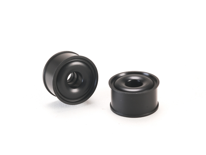MR2088R1 PN Racing Mini-Z 2WD Machine cut Delrin Black Formula 11x20mm Flanged Wheel R1