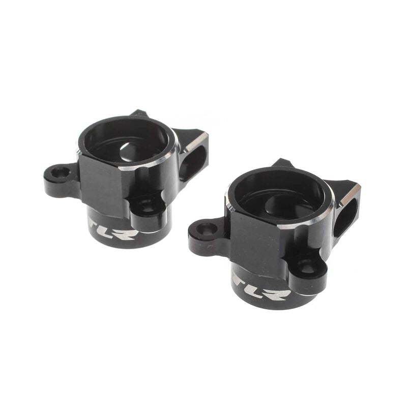 TLR334071 VHA Hub Body Set Aluminum Black: 22 5.0