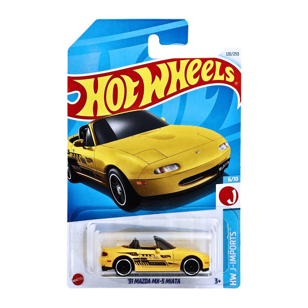 HE HotWheels J-Imports ‘91 Mazda MX-5 Miata