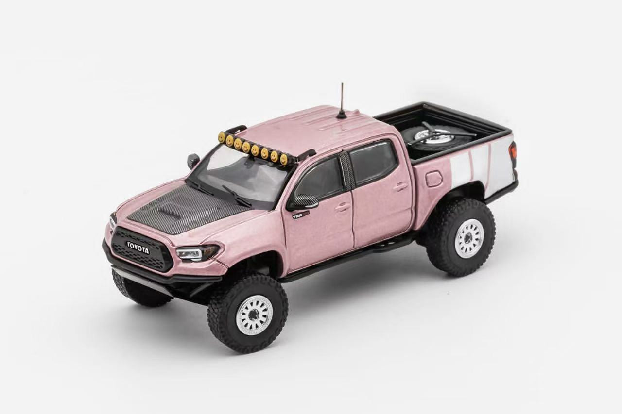 HE 1:64 G.C.D Toyota Tacoma Pre-Runner Widebody Champagne