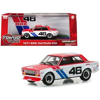1971 BRE Datsun 510 GreenLight 1:43 Scale HE