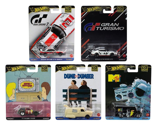 HE HotWheels Premium Pop Culture Full Set