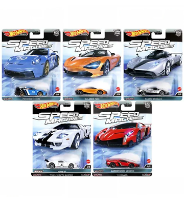 HotWheels Premium Car Culture Speed Machines Full Set HE