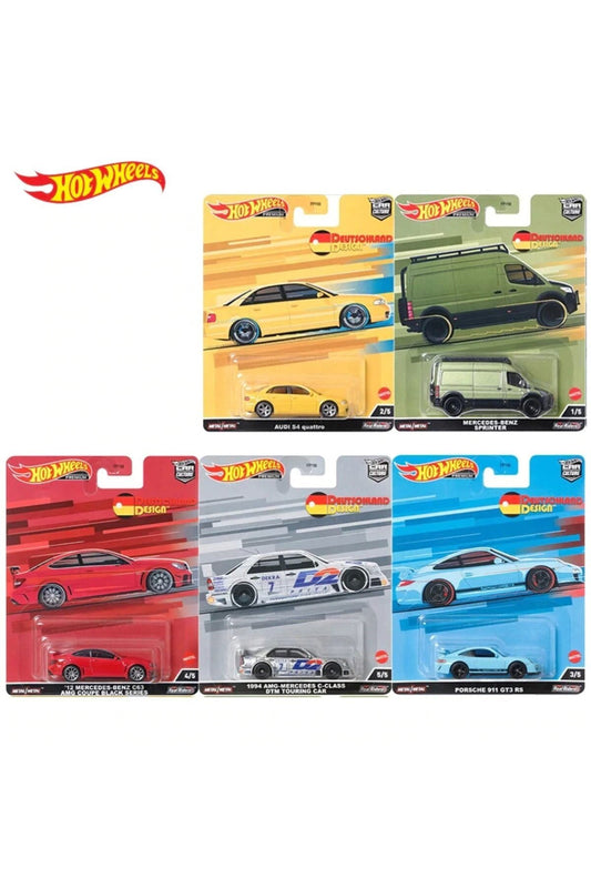 HotWheels Premium Car Culture Deutschland Design Full Set HE