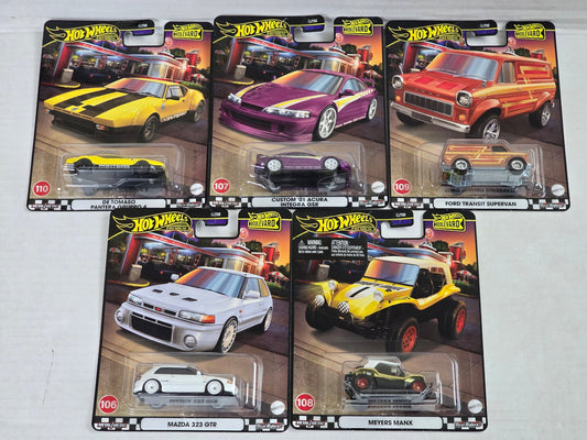 HotWheels Premium Boulevard Full Set 106-110 HE