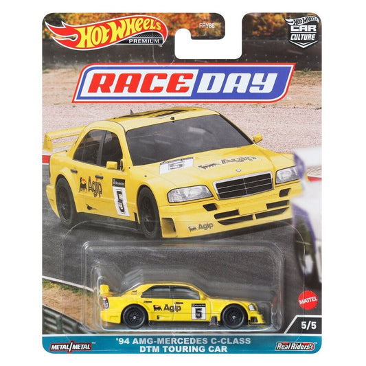 HotWheels Premium Car Culture Race Day ‘94 AMG-Mercedes C-Class DTM Touring Car HE