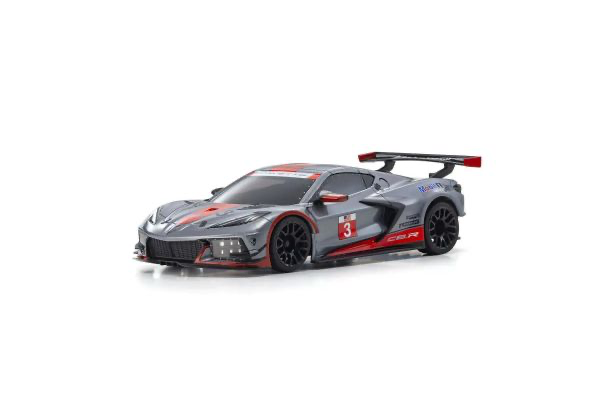 MZP244GMR Kyosho ASC MR04W-MM CHEVROLET® CORVETTE® C8.R Gunmetal / Red