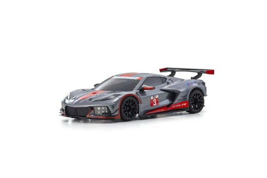 MZP244GMR Kyosho ASC MR04W-MM CHEVROLET® CORVETTE® C8.R Gunmetal / Red