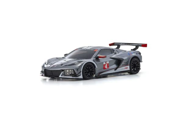 MZP244GMW Kyosho ASC MR04W-MM CHEVROLET® CORVETTE® C8.R Gunmetal / White